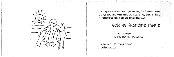 Geboortekaartje
